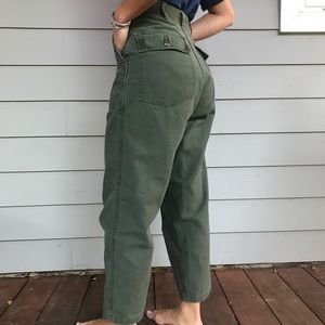Vintage Military Pants